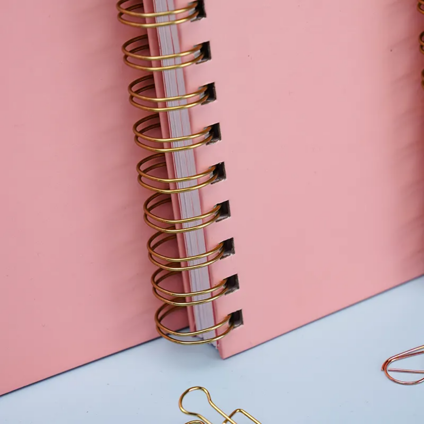custom notebook planner set Pink Spiral Weekly Monthly Planner Goal diary custom journal Agenda Daily Notebook