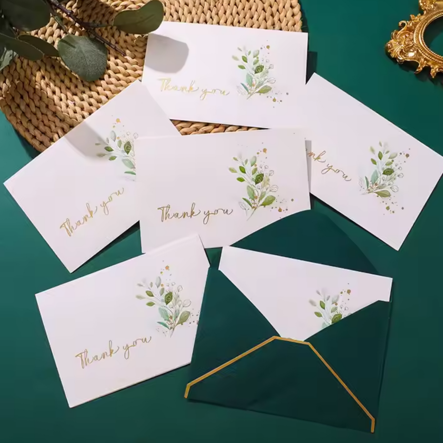 Premium Greeting Cards – Offset Printed with Hot Stamping Finish