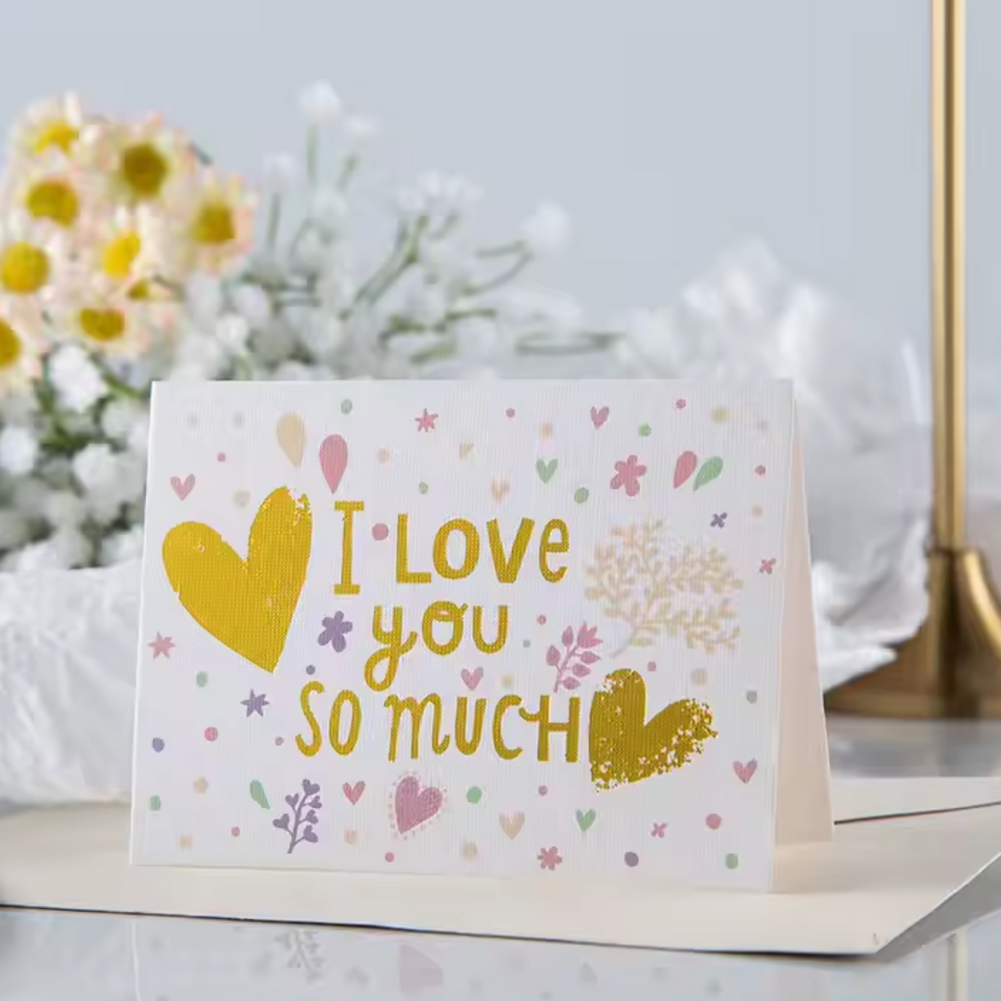 Premium Greeting Cards – Offset Printed with Hot Stamping Finish