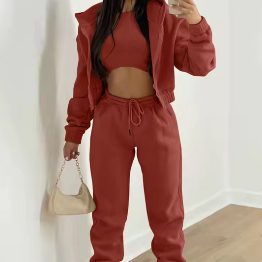 Fitness & Yoga Wear Plus Size Womens Sweatsuit Set