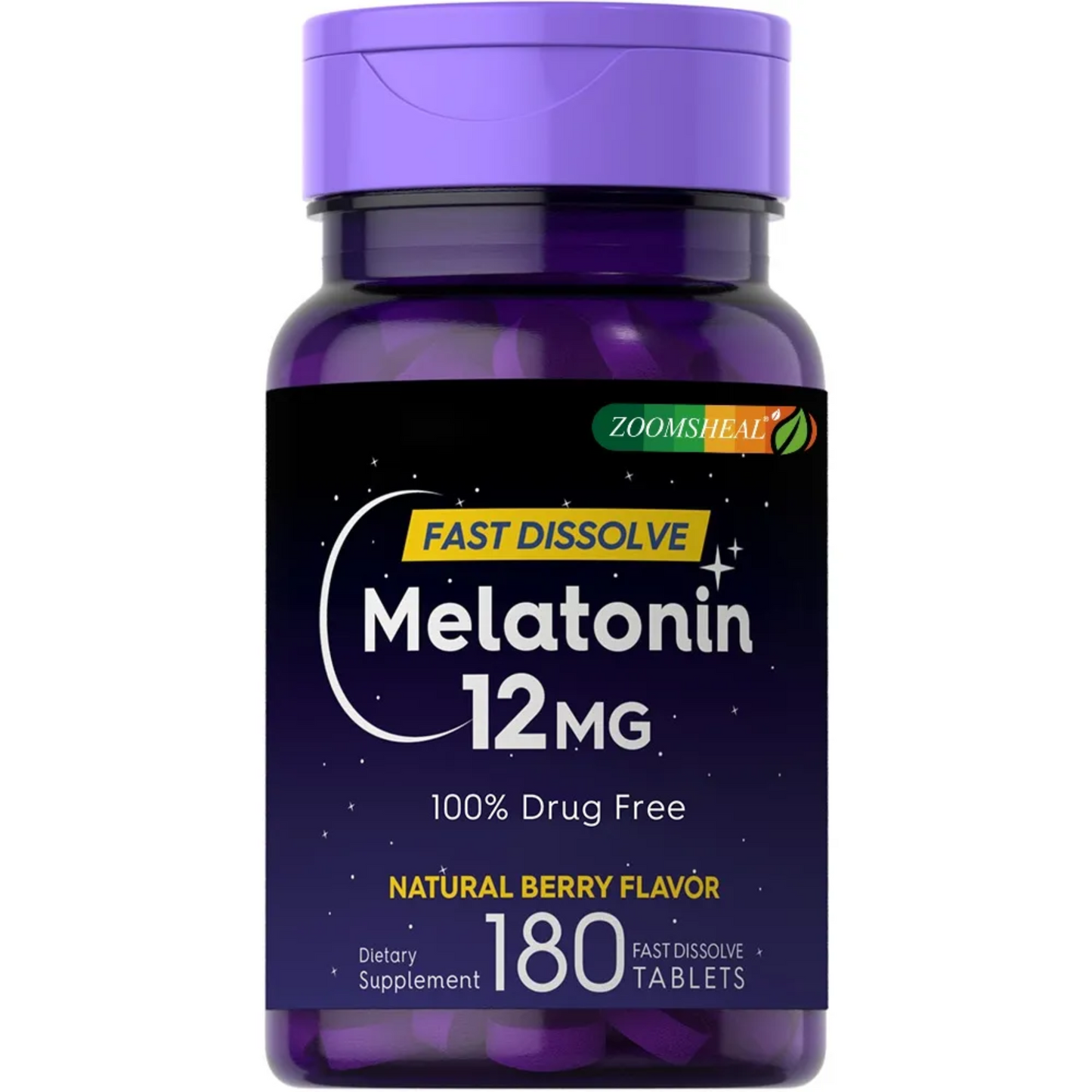 Super Strength Melatonin 10mg Rapid Release Tablet Fall asleep faster dissolve faster and absorb well Super Strength Melatonin