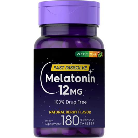 Super Strength Melatonin 10mg Rapid Release Tablet Fall asleep faster dissolve faster and absorb well Super Strength Melatonin