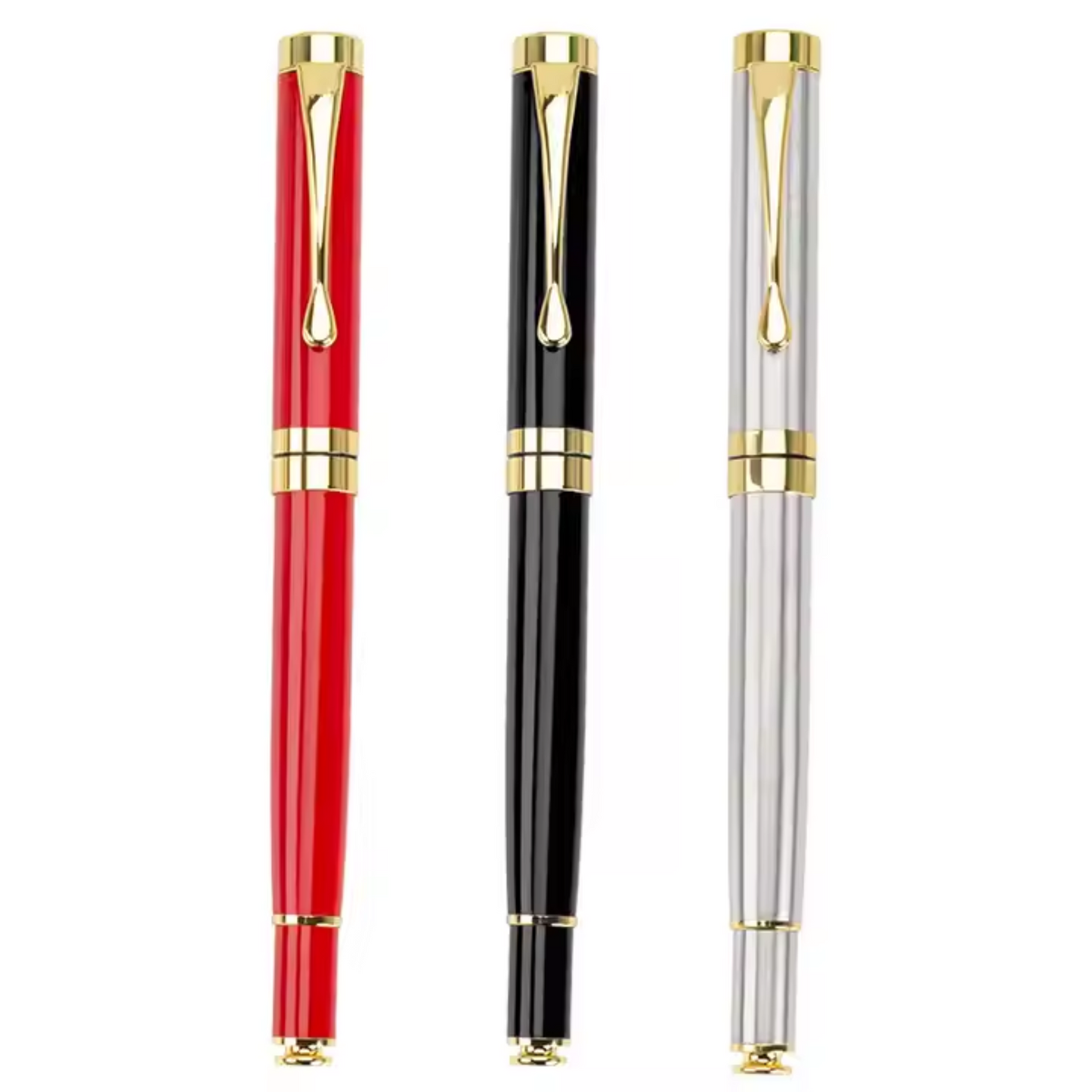 Sign Pens Metal Ballpoint Pen Set With Custom Logo And Box
