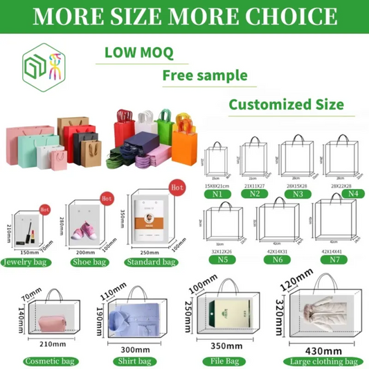 Reusable red packaging handles craft bolsas de papel white gift brown shopping luxury with your own logo custom kraft paper bags